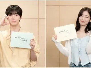 YOON SANHA (ASTRO) & Arin (OHMYGIRL), a huge success from the first meeting...Scenario reading scene of "My Girlfriend is a Woman" revealed