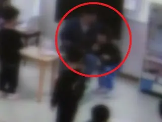 A male kindergarten teacher strangled a 6-year-old boy... The abuse was caught on CCTV in South Korea.