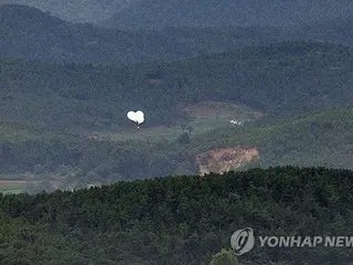 North Korea scatters around 260 garbage balloons, with around 140 falling in Seoul and other areas.