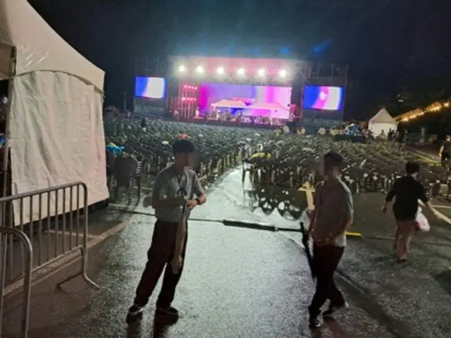 Fireworks incident during performance at Jecheon International Film Festival... 17 spectators injured