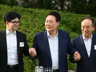 A private dinner between President Yoon and the ruling party, excluding pro-Han Dong-hoon figures = South Korea