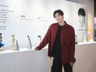 Lee Jung-suk's 14th debut anniversary exhibition a success... "I feel warm inside when I see the love my fans show me"