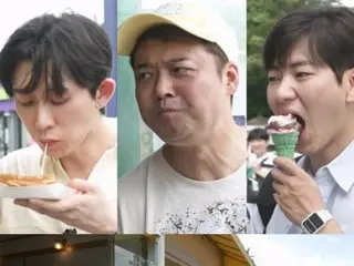 After finishing their temple stay, Jun Hyun Moo and two others go wild in "worldly time" = "The happy life of a single man"