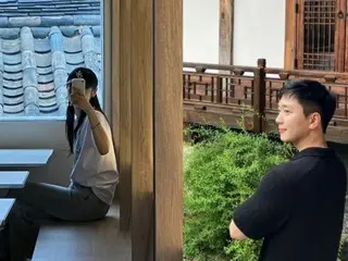 "Komshin couple" Kim YuNa & Ko WooRim go on a hanok date during military leave