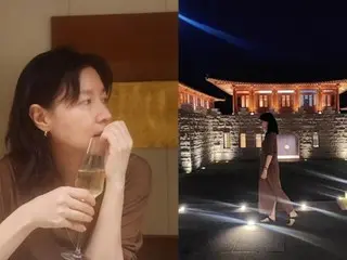 "Over 1 million yen per night" Actress Lee Yong-ae, shocking in photo released at mid-autumn celebration greeting...where on earth is she?