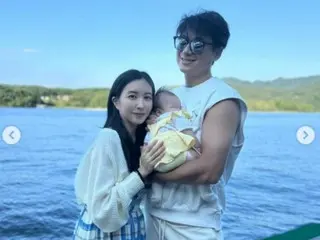 Lee Ji Hoon and Ayane's first trip with their daughter... They have similar genes and are so cute