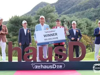 <Women's Golf> "Long-hitting" Moon Jeong-min wins her first regular tour title in her third year since debut = "DAEBO hausD Open"