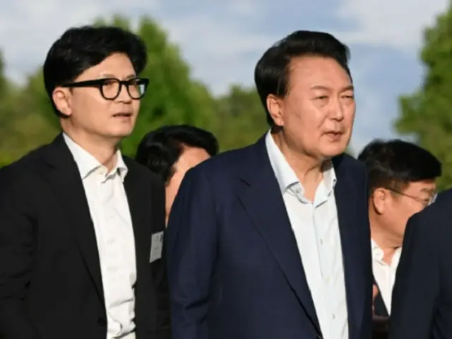 韓国与党代表、大統領との夕食会の成果に「ただ食事をしただけ」…「意思疎通の過程」