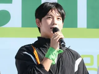 Lim Siwan participates in the Green Ribbon Hope Festival... "I wanted to participate because it's a good cause... I run with a happy feeling"