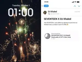 "SEVENTEEN" collaborates with the world's best producer DJ Khaled...global presence