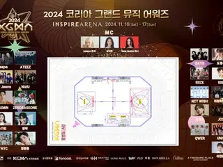 Do Kyungsoo (EXO), ATEEZ, ZERO BASE ONE, aespa, NewJeans and others are all in attendance at KGMA, and they've released the interior plans for the concert venue... Magnificent
 A teaser for the stage