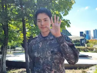 MONSTA X's Minhyuk has completed his military duty and will be discharged today (3rd)!