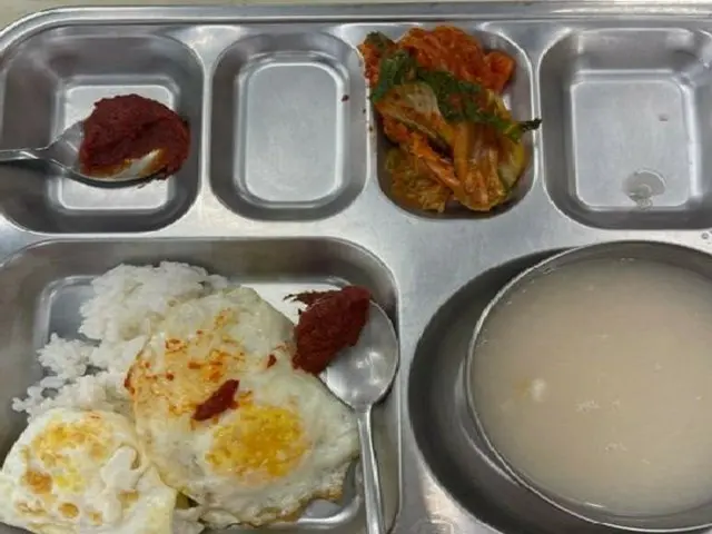 Are we supposed to fight fires with meals like this? Firefighters' meals cost 3,000 won per meal - South Korean report