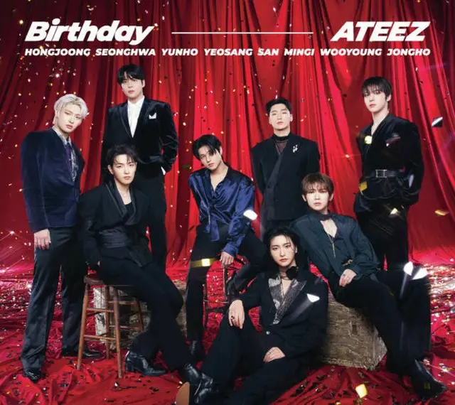 「ATEEZ」、日本4thシングル「Birthday」がグローバルチャートを席巻