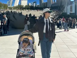 Actress Han Ji Hye shares happy moment with daughter in Chicago...Everyday life is "special"