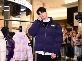 "ASTRO" Cha EUN WOO's autograph giveaway, "North Feis" pop-up store opens