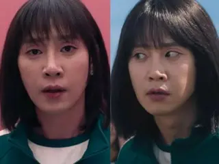 The teaser for "Squid Game 2" is shocking... Actor Park Sung Hoon's extraordinary cross-dressing with bob hair and makeup... Will he become Tran Suzy Wender?