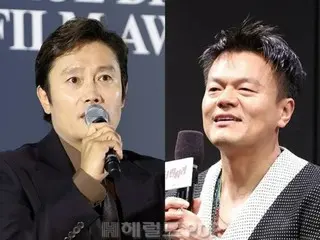 Actor Lee Byung Hun: A surprise request from JY Park? Behind the scenes reaction video for new song "Easy Lover" music video revealed