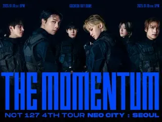 "NCT 127" unveils main poster for fourth world tour "THE MOMENTUM"