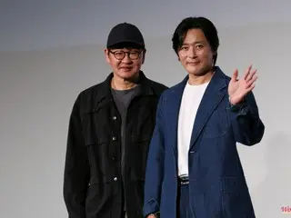 [Event Report] Jang Dong Gun and Director Heo Jin-ho appear on stage to greet audiences at the upcoming film "A Happy Family," which will be released in Japan in January 2025.