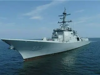 Next-generation Yi-Jisoo destroyer capable of intercepting missiles delivered to South Korea's Navy