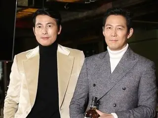 Actor Lee Jung-jae is busy promoting "Squid Game 2" on social media, even with his best friend Jung Woo Sung's affair