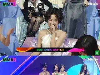 [2024 MMA] (G)I-DLE's Soyeon, "Female trainees didn't have the opportunity to take songwriting classes, so I hope this award will help them," receives "Best Songwriter Award"