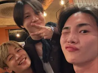 SHINee's Key, Minho, and TAEMIN share a warm, friendly photo after dinner... "I can smell it from the photo"