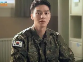 Song Kang appears in the "Defense Help Call" campaign... visually explosive even in the military