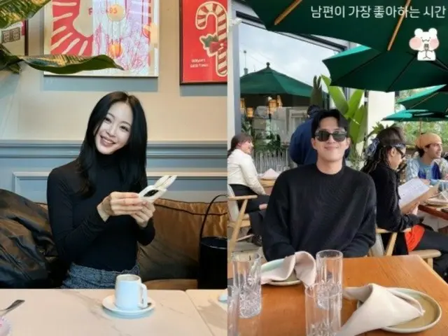 Actress Han Ye Seul travels to the US with her husband, "My husband's favorite time"