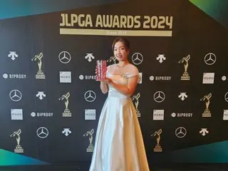 <Women's Golf> "Korean golf genius girl" Lee Hyo Song becomes the youngest player ever to win the "JLPGA Awards 2024" Rookie of the Year Award