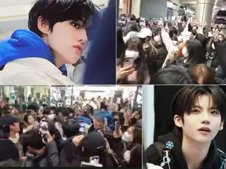 "CLOSE YOUR EYES" born from "PROJECT 7", 2000 fans gather at the airport