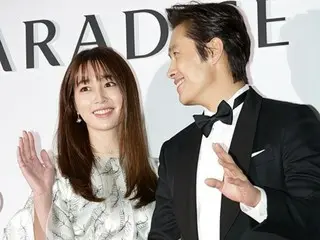 Actress LEE MIN JEONG, to her husband Lee Byung Hun, moved by the surprise... "It might be Oppa's money"