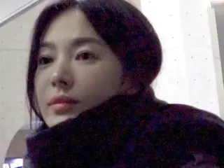 "It's not an AI cover"... Actress Song Hye Kyo surprises with cover of Um Jung Hwa's song