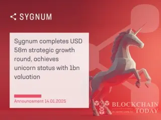 Cryptocurrency bank Sygnum becomes a unicorn company... Successfully attracts new investment