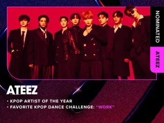 ATEEZ nominated in two categories for the US iHeartRadio Music Awards... for the second year in a row