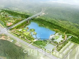 Daejeon Ecological Lake Park in South Korea is finally set to be completed