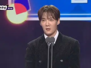 [SBS Entertainment Awards] Actor Choi Jin-Hyuk wins "Excellence Award", "It's the first time I've seen my mother with makeup on"...Thanks to "Miuse"