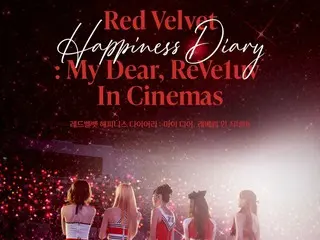 Red Velvet's concert film finally released...Stage greeting also scheduled for the 7th