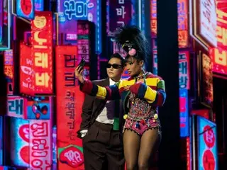 The new series of the K-POP song battle series "KPOPPED" starring PSY and Megan Thee Stallion will be streamed exclusively on Apple TV+!