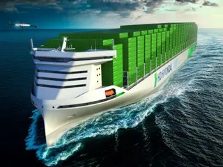 Korea Shipbuilding & Marine Engineering unveils nuclear container ship design model for the first time (Korea)