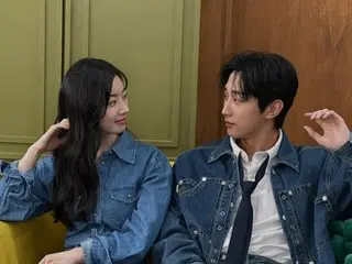 Dahyun (TWICE) & Jin Young (former B1A4) in a refreshing similar look, super close skinship... "I never knew they looked so good together"