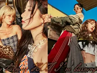 "LE SSERAFIM", "HOT" concept photos released... intense visuals under the sun