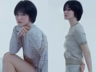 Actress Song Hye Kyo is really sexy! ... Her charms shown through bold exposure