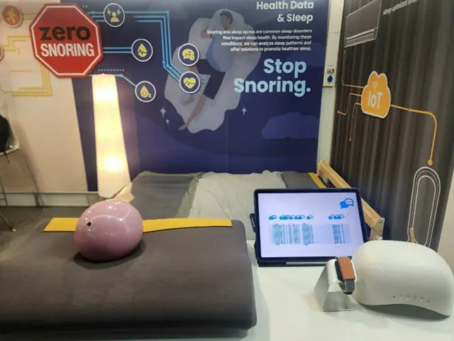 AI pillow that suppresses snoring and manages health in one wins CES Innovation Award for the fifth consecutive year (Korea)