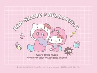 SHINee's Key collaborates with Hello Kitty... Pop-up store opens on the 28th