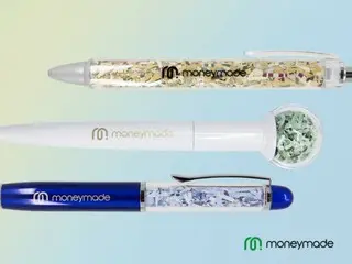 Banknotes in a ballpoint pen? Korea Mint Corporation launches "Money Ballpoint Pen"