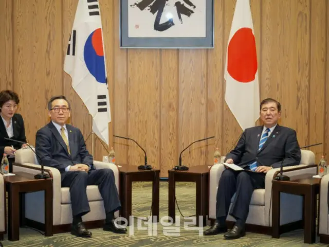 South Korean Foreign Minister meets with Prime Minister Ishiba... "It is important to make an effort to change first" = South Korean media