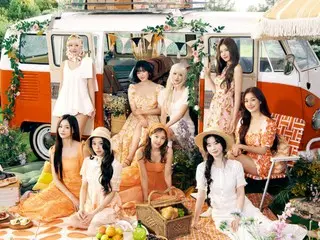 "TWICE" to release Japanese best album "#TWICE5" in May... Visuals that give a feeling of spring have been released