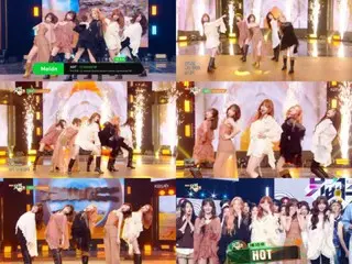 "LE SSERAFIM" and "HOT" won first place on "Music Bank"